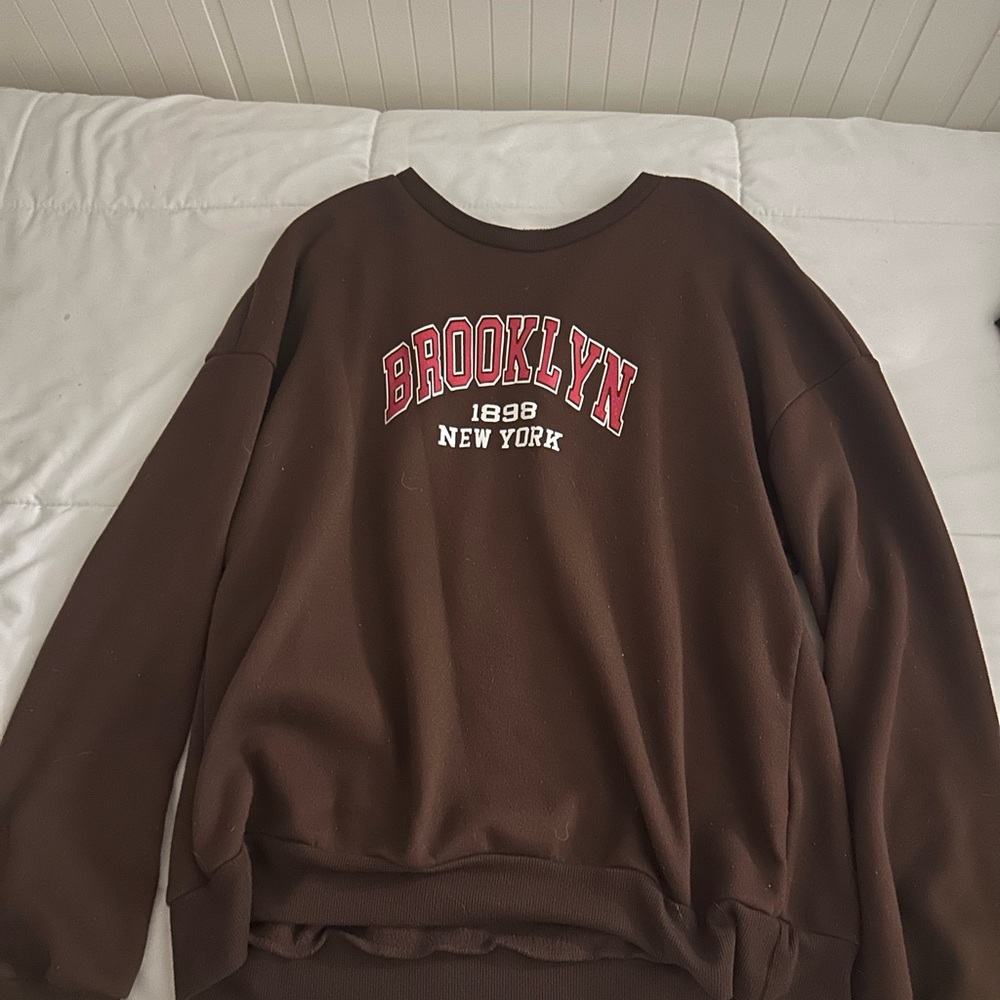 Brown Brooklyn New York Sweatshirt